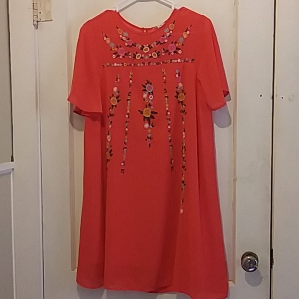 Boutique embroidered dress